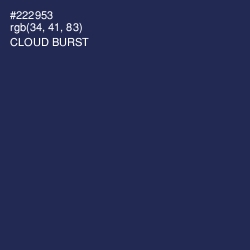 #222953 - Cloud Burst Color Image